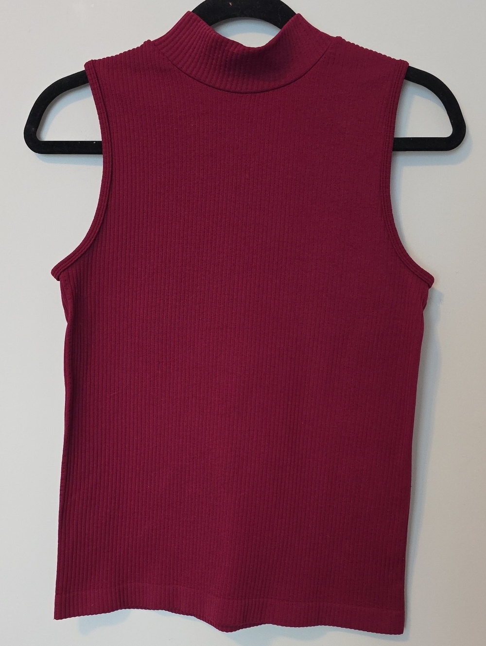 French Laundry Sleeveless Mock Turtleneck